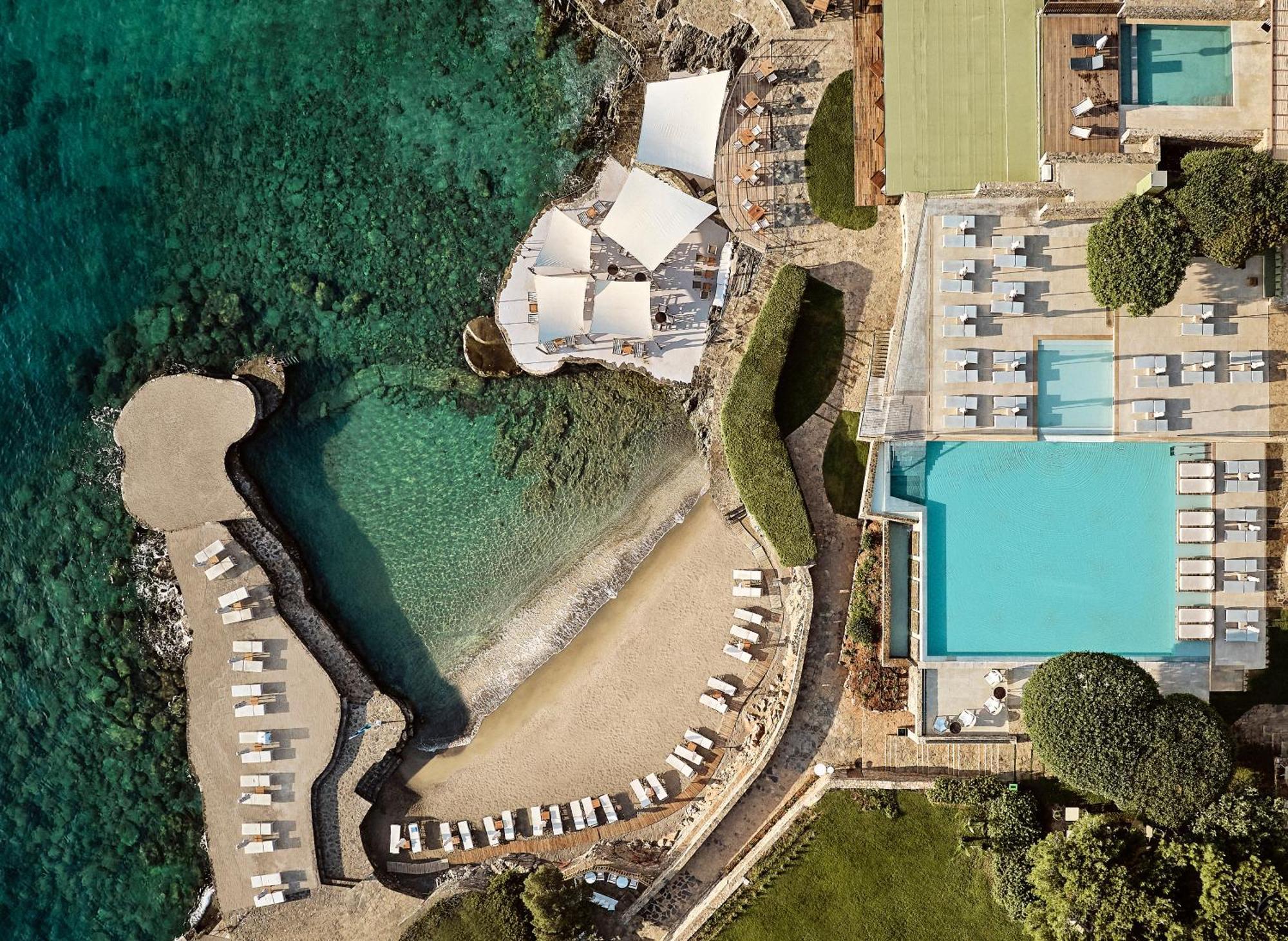 St. Nicolas Bay Resort Hotel & Villas Ágios Nikólaos Exterior foto