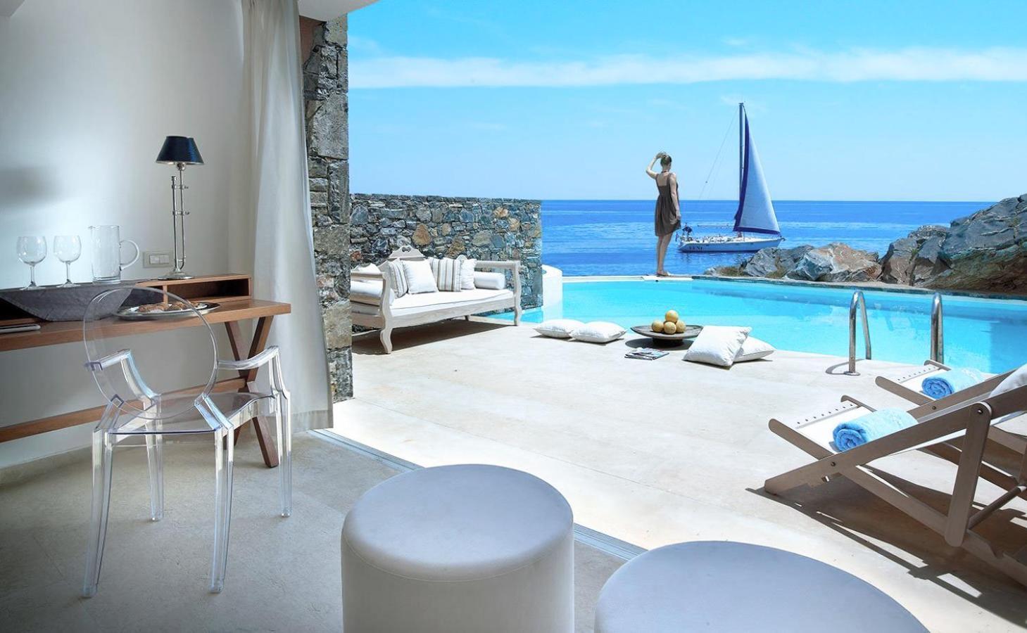 St. Nicolas Bay Resort Hotel & Villas Ágios Nikólaos Exterior foto